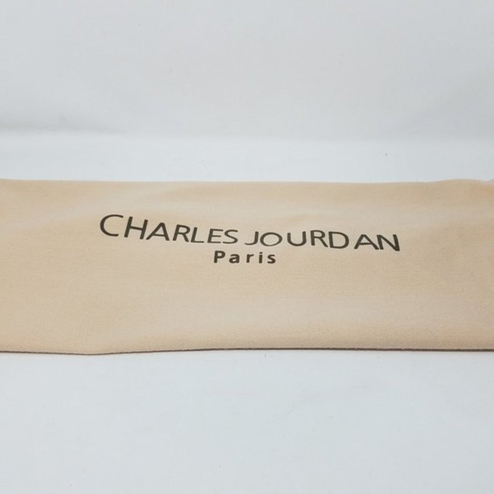Charles Jourdan Paris dustbag tan with pull tie